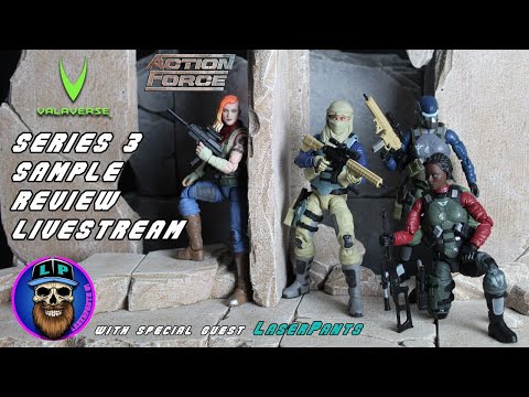 Action Force Series 3 Sample Review Livestream