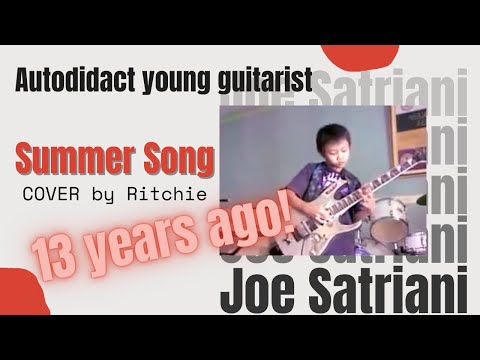 Joe Satriani - Summer Song (COVER by Ritchie) 13 years ago - Remake