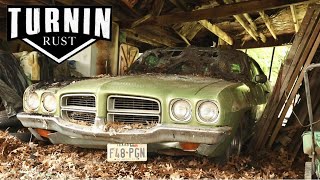 Muscle Car Rescued From Collapsing Barn