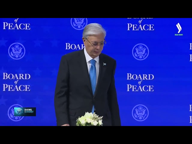 Kazakh President Kassym-Jomart Tokayev signs Board of Peace charter