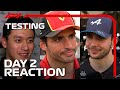 Drivers' Day 2 Reaction | F1 Pre-Season Testing 2023