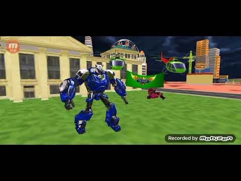 Shark Robot Car Game - Tornado Robot Bike Games 3D - Android Gameplay