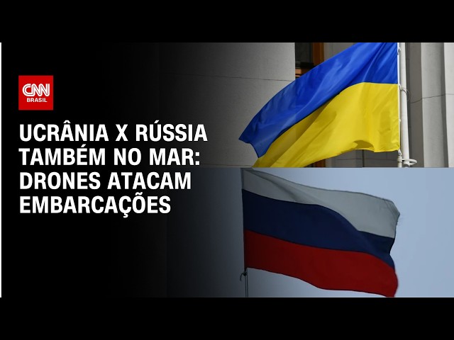 Ucrânia e Rússia trocam ataques a embarcações com drones no Mar Negro | Destaques da Semana