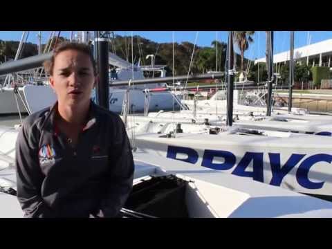 Ladies Keelboat Sailing on the Elliot 7's