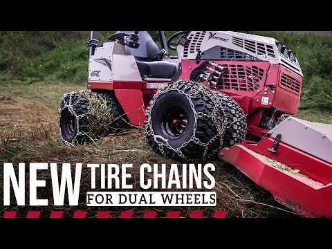 Tire Chains | Choosing the Best Configuration for your Ventrac