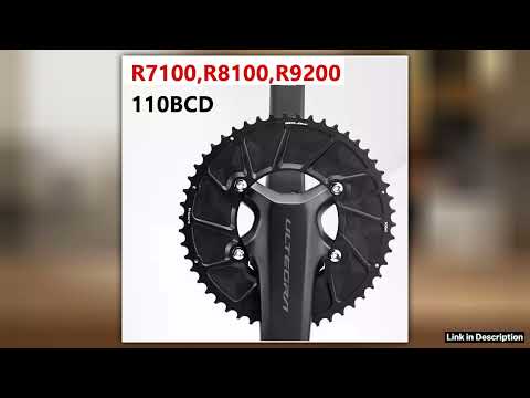110 BCD Chainring for Shimano 105 R7100 Ultegra R8100 Dura Ace 9200 110bcd 4 BOLT Double Chain ring