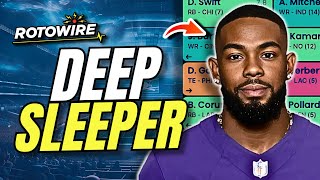 6 Deep SLEEPER Wide Receivers Nobody is talking about!
