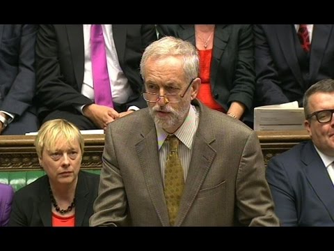 Jeremy Corbyn's first PMQs exchange with David Cameron in full