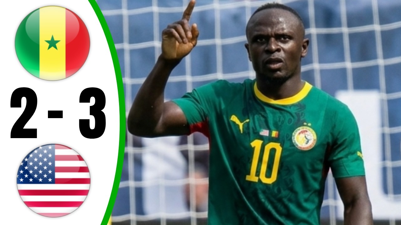 SENEGAL vs USA 2-3 ‣ ALL GOALS & HIGHLIGHTS ‣ Friendly 2026