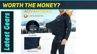 Men Thermal Underwear Set Long Johns: The Ultimate Cold Weather Comfort