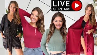 Cozy Loungewear & Satin Robes Try-On | Fall Favorites + Everyday Basics