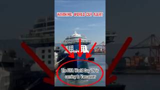 Cruising to Alaska in 2026? FIFA World Cup is in Vancouver! Book accommodation by December 5!