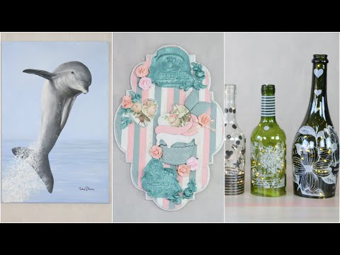 ManosalaObraTv 2019 Programa 16 - Pintar al Oleo - Botellas Decoradas - Encanstre de Madera