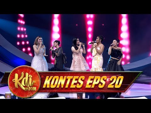 Nyanyi bareng Evi, Vita, Balena, Eva Puka Dan Dahlia [AKU RAPOPO] - Kontes KDI Eps 20 (31/8)