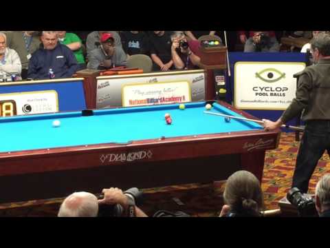 John Brumback overplays Jason Shaw for the Bank pool title at DDC2016