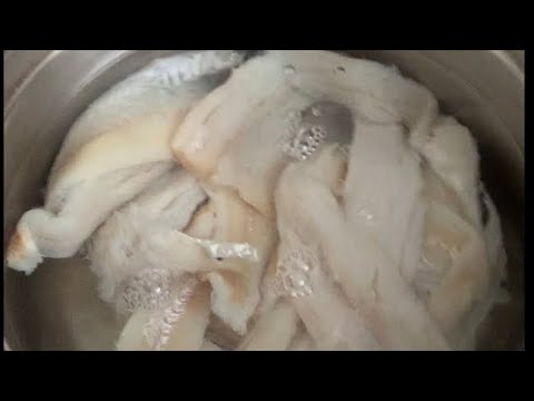 The Best Way To Desalt Salt fish /  CodFish Quick & Easy #saltfish #fast