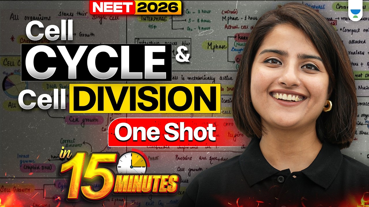 Cell Cycle and Cell Division One Shot  in 15 Minutes | Seep Pahuja | NEET 2025
