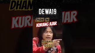 Download lagu Dhani is being rude, says Armand GIGI, Dewa19 music #dewa19 mp3