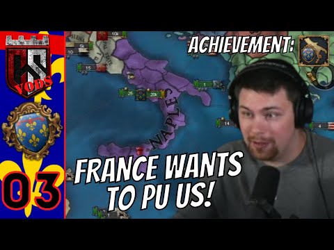 France wants to PU us? No Thanks! [EU4] Naples - Not Just Pizza!! #3