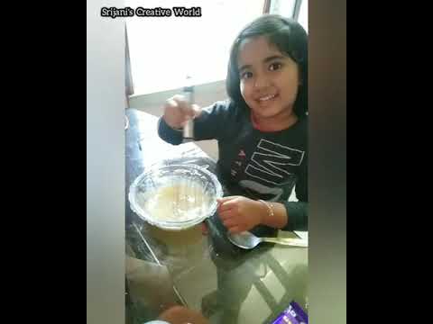 How to make cake/Srijani's Creative World#SaralMondal