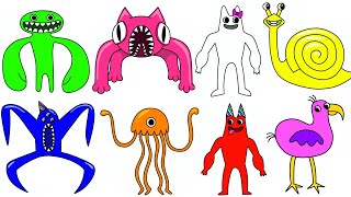 DRAWING 40 GARTEN OF BANBAN CHARACTERS