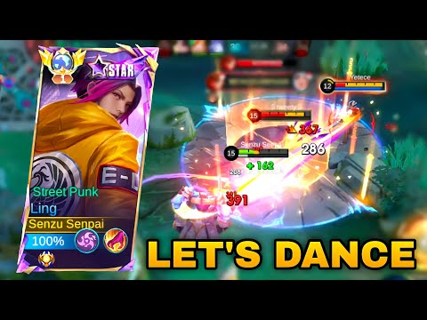 LING PERFECT ROTATION TO DOMINATE - LING GAMEPLAY MOBILE LEGENDS