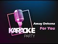 Amay Dekona || আমায় ডেকো না || Karaoke Song || For You