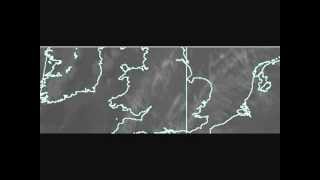 Chemtrails caught on MetOffice satellite image 01/03/12