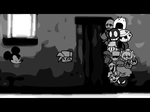 FNF - Happy REMASTER but Different Characters Sing It 🎶 (Everyone Sings Happy 2.5)