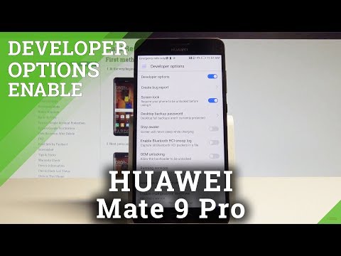 How to Unlock Developer Options in HUAWEI Mate 9 Pro - Allow OEM Unlocking |HardReset.Info