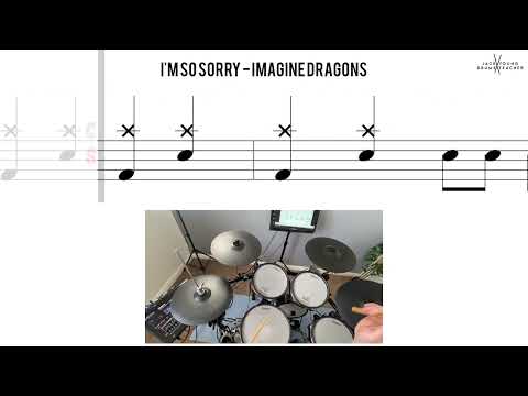 How to Play 🥁   I'm So Sorry   IMagine Dragons