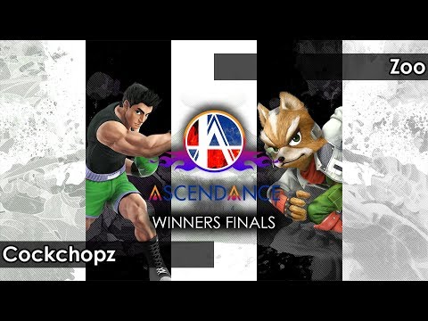 Smash 4: PBG | MNK | Cockchopz (Little Mac) V Zoo (Fox) - Ascendance 79 Tournament SSB4