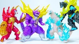 【ゴジラ】ゴジバーストやりすぎwwww【プラズマスペースゴジラvsウルトラバーニングゴジラ】3式機龍 超速モード インフィニットランスガイガン
