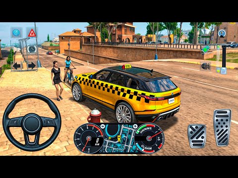 Taxi SImulator new game 2025: City Driving pick up passenger | Car Simulator android gameplay