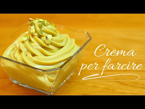 CREMA PASTICCERA AL PISTACCHIO Ricetta perfetta per farcire dolci e torte