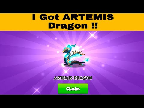 I got ARTEMIS Dragon || Dragon Mania legends Divine fest chapter 2