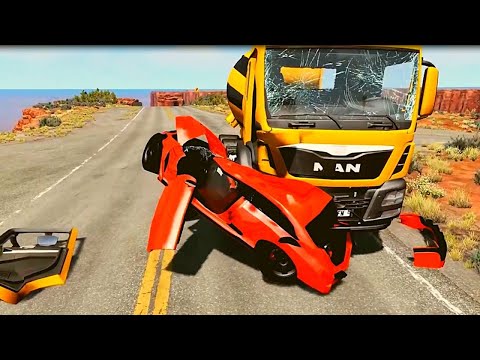 BeamNG Drive - Realistic Car Crash Simulations # 1
