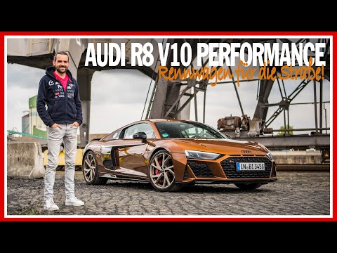 Ein RENNWAGEN für die Straße! Audi R8 V10 performance (620 PS) - Test mit Benjamin Brodbeck