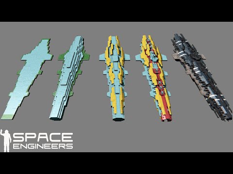 Ship Evolution - My Biggest Battleship Ever | Space Engineers