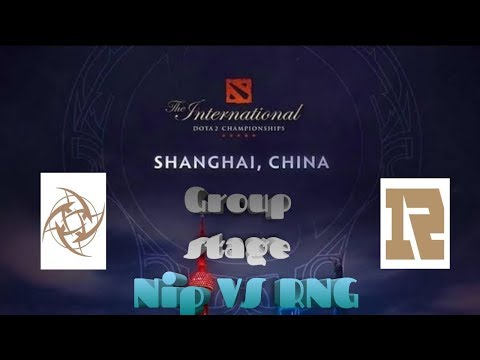 Full match nip vs rng game 1 bo2 group stage the international 2019