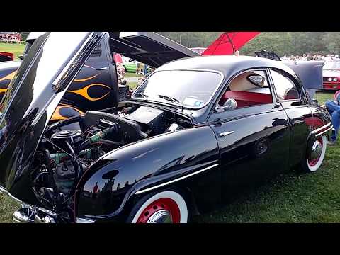 1958 BLACK SAAB 93B 2 DOOR SEDAN