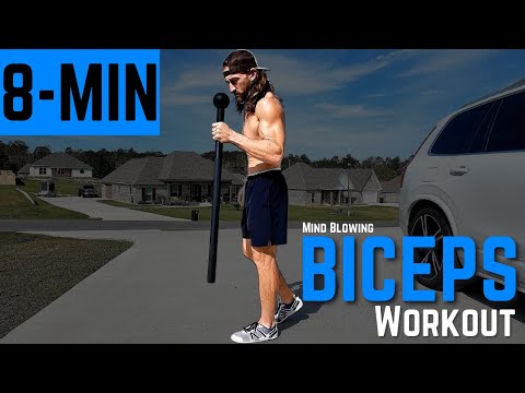 THIS mind-blowing 8-minute BICEP workout is perfect for beginners!