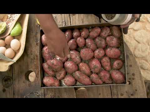 Recipe from Bolivia | Carp fish with beet salad