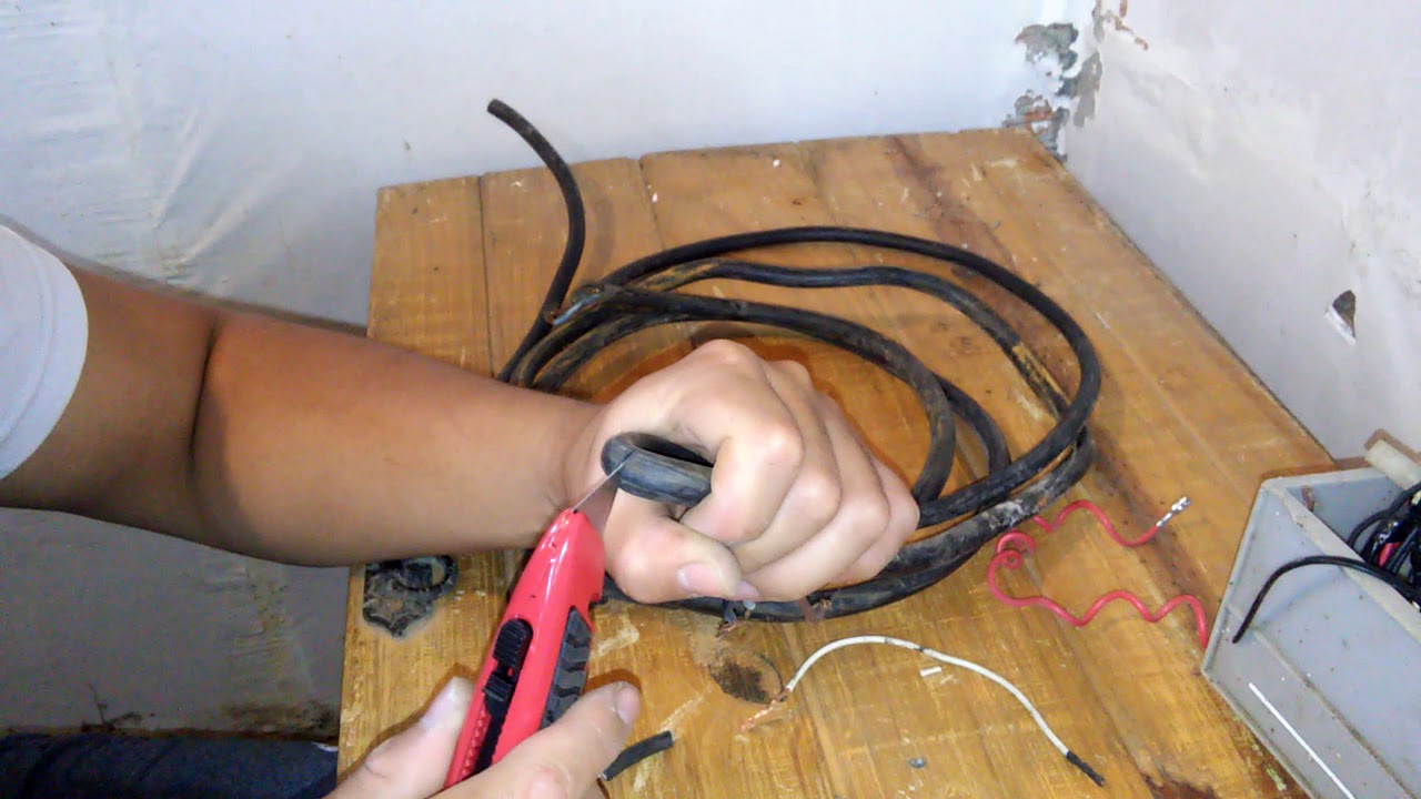 Curso de electricidad clase 5 como pelar cables