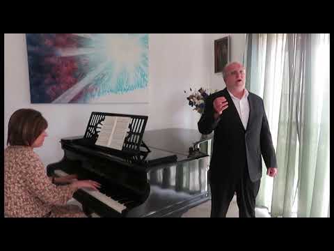 Delira - Vaccai Italian Vocal Method, lesson 8 - Nissim Baroukh (tenor). נסים ברוך