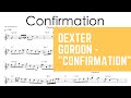 Dexter Gordon - "Confirmation" Tenor Saxophone Solo Transcription