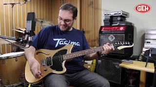 Video thumbnail for Tagima Jet Blues Dourada por Sandro Haick by GEH MUSIC Áudio e Instrumentos Musicais