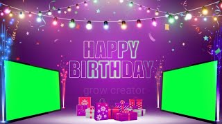 Download lagu Happy birthday green screen template | Happy birthday status video || whatsapp happy birthday status mp3