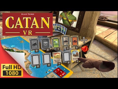 「Catan VR」で仮想現実をトレードしましょう。