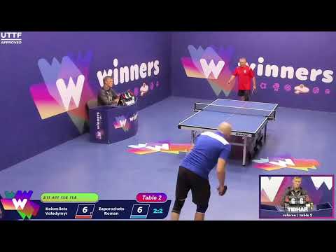 Winners League  16.09.21 Kolomiiets Volodymyr - Zaporozhets Roman 12:00